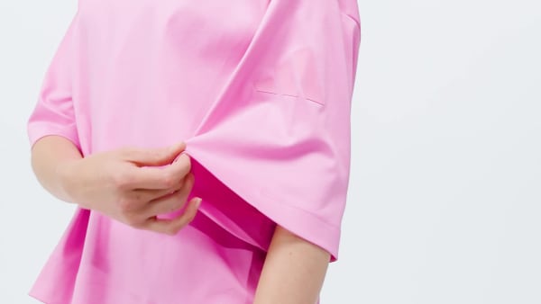 Pink Soft Lux Loose Tee