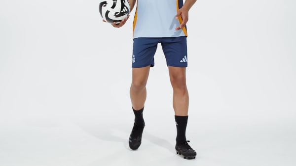Bleu Short d'entraînement Real Madrid Tiro 24 Competition