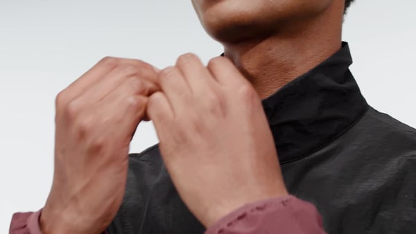 Weinrot Future Icons 3-Streifen Woven Half-Zip Sweatshirt