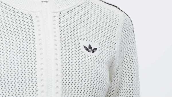 Wit KNITTED CROCHET FIREBIRD SPORTJACK