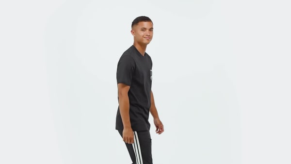 Negro PLAYERA GRAPHIC CAMO BOLSILLO TEJIDO