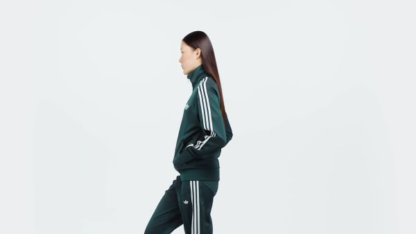 Verde Chaqueta Adicolor Classic Firebird Loose