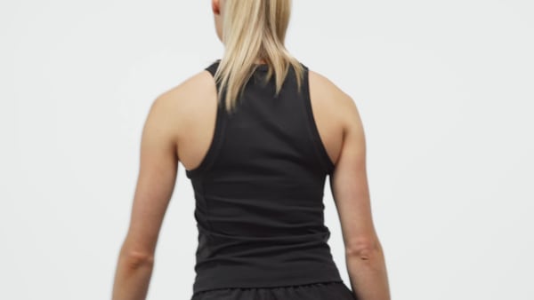 Svart MERCEDES - AMG PETRONAS FORMULA 1 TEAM NIGHT TANK TOP WOMEN