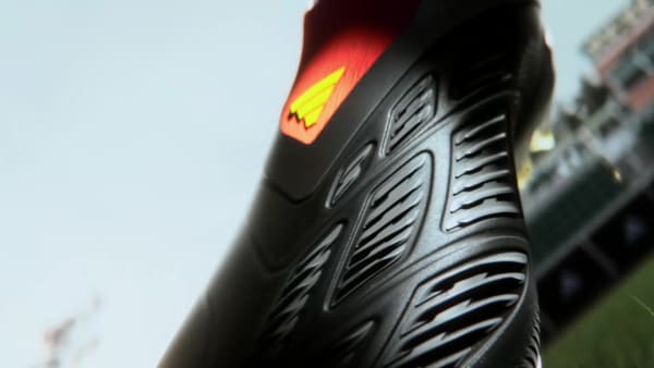 Negro Zapatos de Fútbol Predator Elite Sin Cordones Terreno Firme