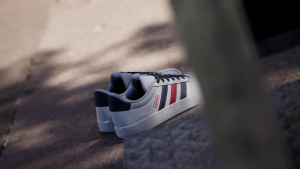 White VL Court 3.0 Shoes