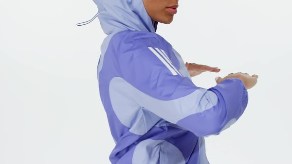 Blue Own the Run Base WIND.RDY Jacket