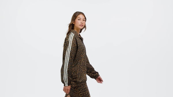 หลากสี เสื้อแทรคโอเวอร์ไซส์ลายเสือดาว Firebird