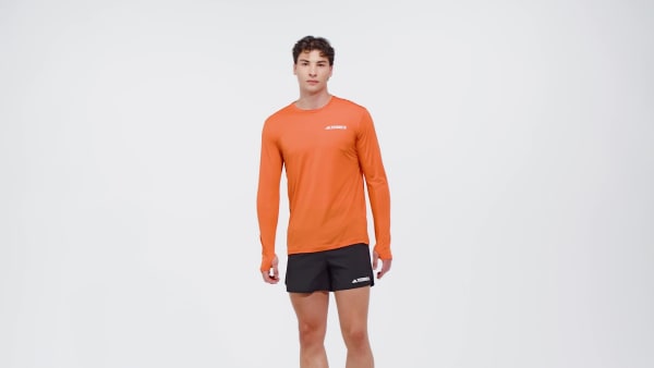 Orange Terrex Xperior Climacool+ Long Sleeve Tee