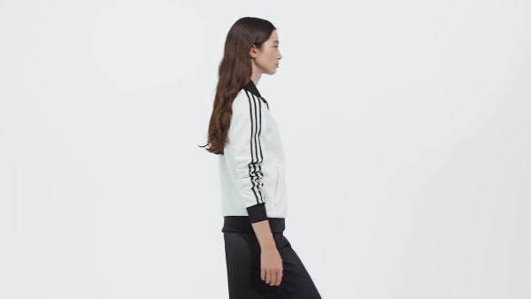 White Heritage Track Top