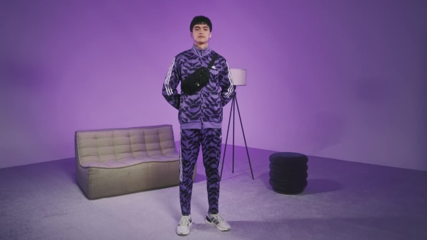 adidas Tiro Suit Up Lifestyle Track Jacket - Purple