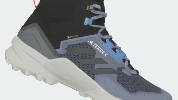 Blue Terrex Swift R3 Mid GORE-TEX Hiking Shoes