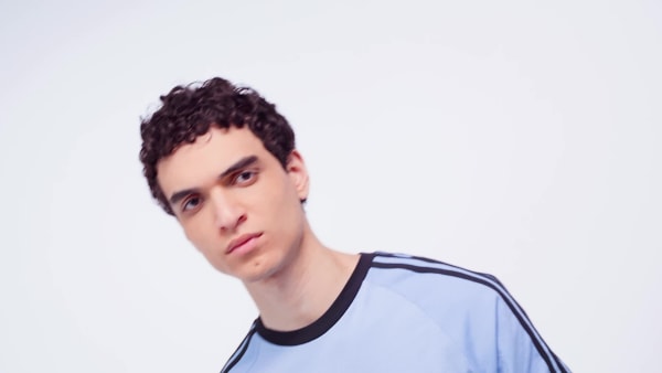 Blu T-shirt adicolor Classics 3 Stripes