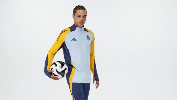 Azul Polera de Entrenamiento Tiro 24 Competition Real Madrid