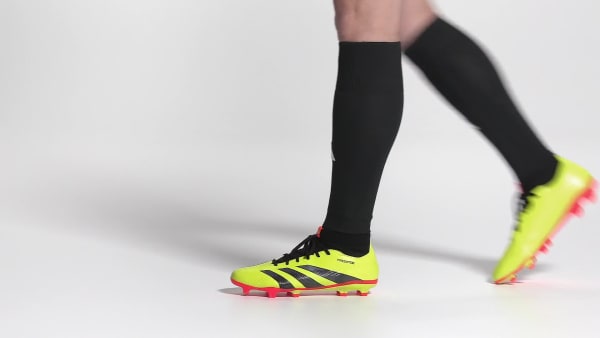 Yellow Predator 24 League Firm Ground Boots