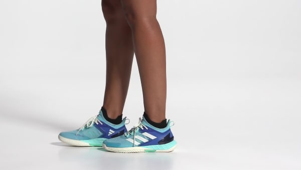 Blue Adizero Ubersonic 4.1 Tennis Shoes