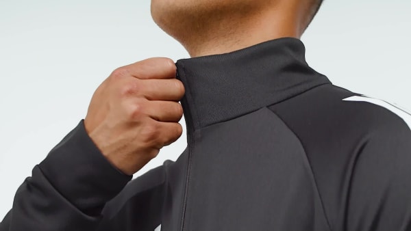 Siyah CLIMACOOL SERENO REGULAR SLIM TAPERED CUT 3-STRIPES EŞOFMAN ALTI