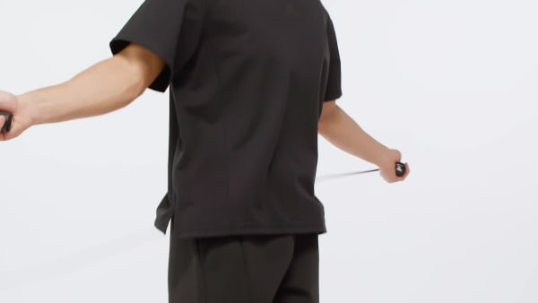 สีดำ เสื้อยืด D4T X