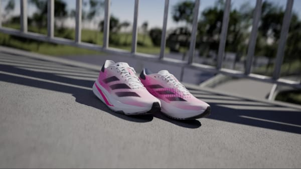 White Adizero SL2 Running Shoes