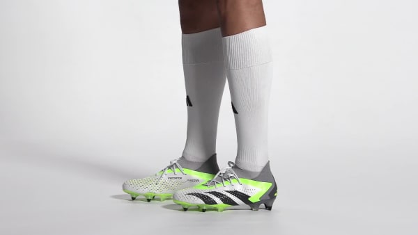 Bianco Scarpe da calcio Predator Accuracy.1 Soft Ground