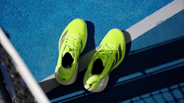 Green adizero Ubersonic 5 Tennis Shoes