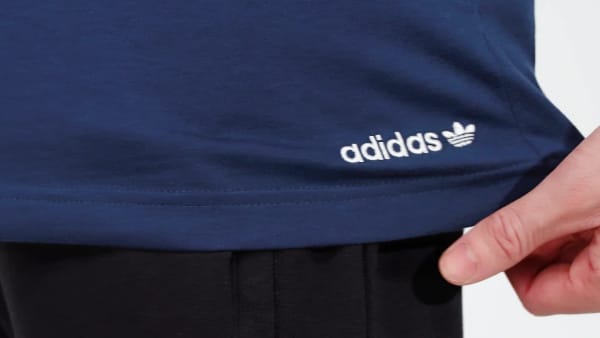 Bleu T-shirt graphique