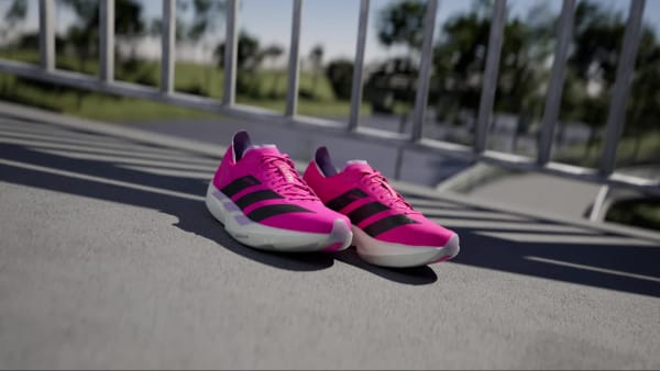 Pink Adizero Takumi Sen 10 sko