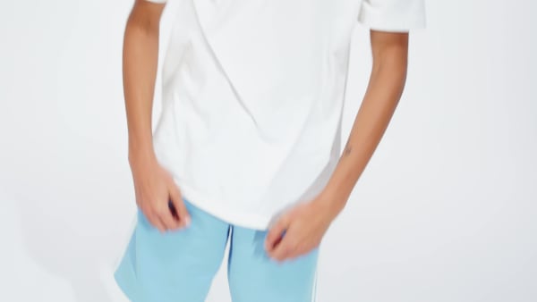 modrá Šortky Adicolor 3-Stripes