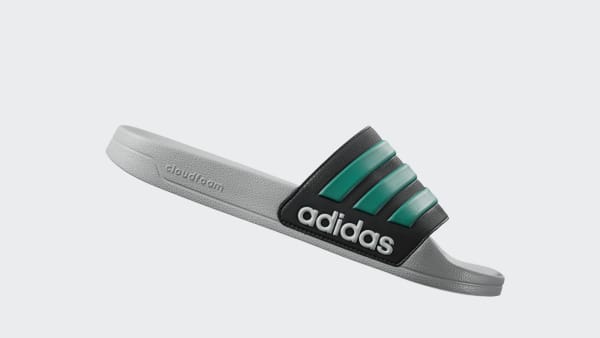 Grey Adilette Shower Slides