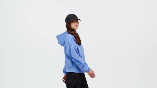 Blauw adidas Z.N.E. Ritshoodie