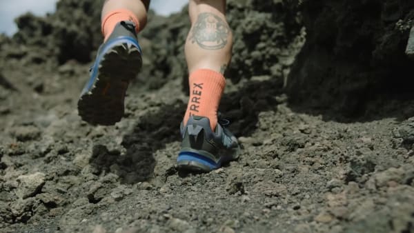 สีน้ำเงิน รองเท้าเดินป่า Terrex AX4 GORE-TEX