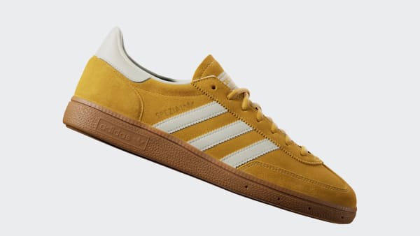 Adidas spezial green yellow suede trainers shop