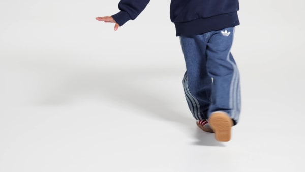 Branco Sapatilhas Samba OG com Fecho Confortável e Atacadores Elásticos (Criança)