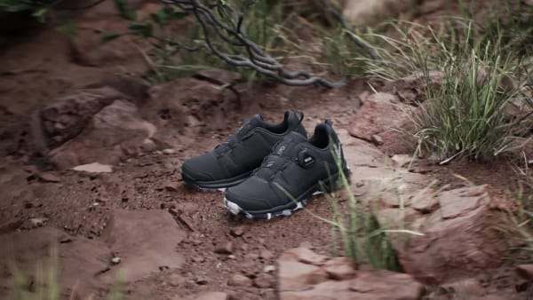 Black Terrex Agravic BOA Trail Running Shoes Kids