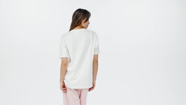 White ALL SZN Loose Tee