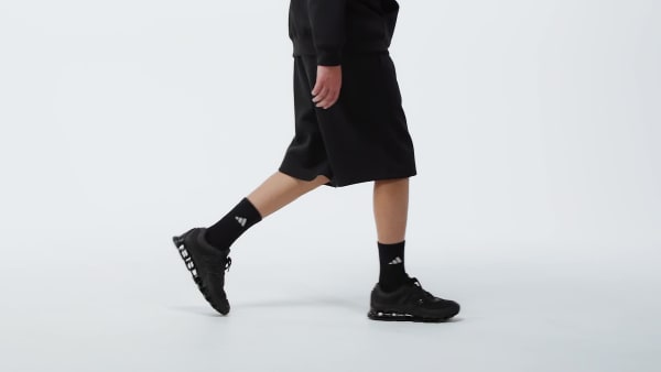 Black SPACER CUTLINE CREW Shorts

