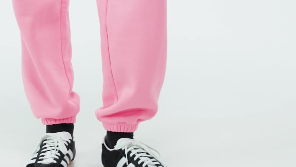 Rosa Sudaderas Essentials de algodón perchado holgadas