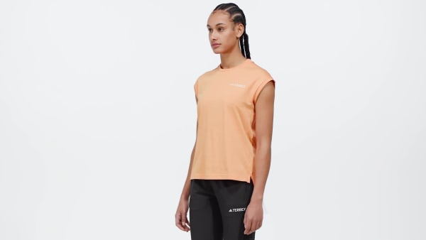 Orange Terrex Xploric Logo T-Shirt