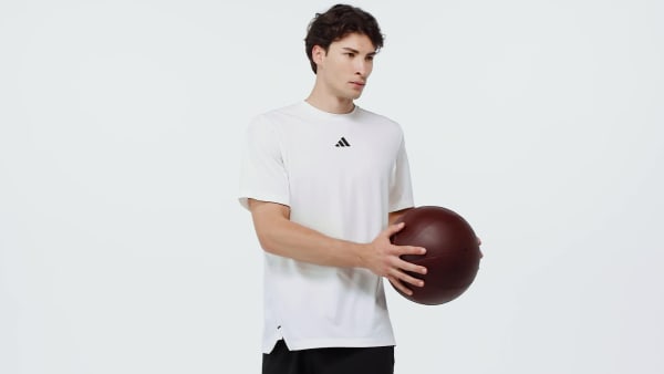 Branco T-SHIRT D4T ESSENTIALS