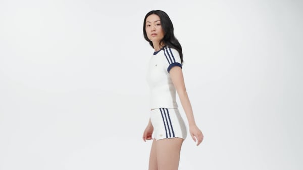Blanco Shorts Tejidos Premium Fully Fashioned