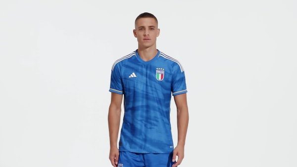 Μπλε Italy 23 Home Authentic Jersey