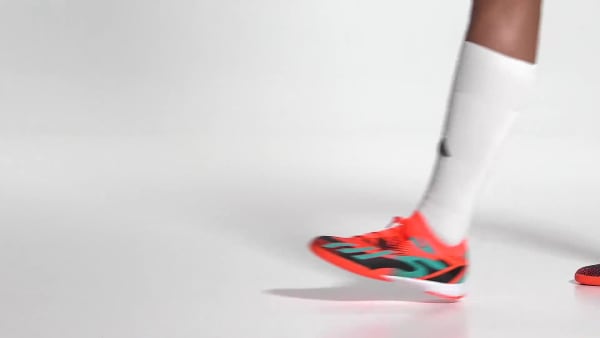Naranja Calzado de Fútbol X Speedportal Messi.3 para Cancha Cubierta