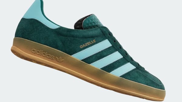 riñones salir Chillido adidas Gazelle Indoor Shoes - Green | adidas UK