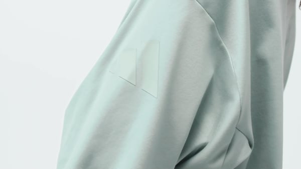 vert T-shirt ample Soft Lux