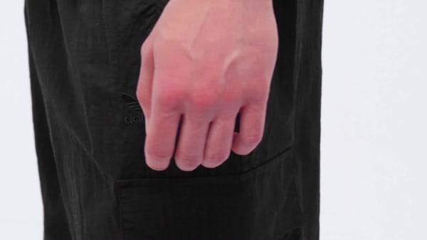 Negro Pantalón Adicolor Classics 3 Tiras Cargo