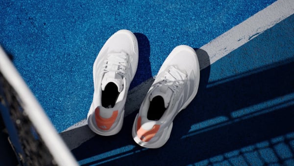 Wit adizero Ubersonic 5 Tennis Schoenen