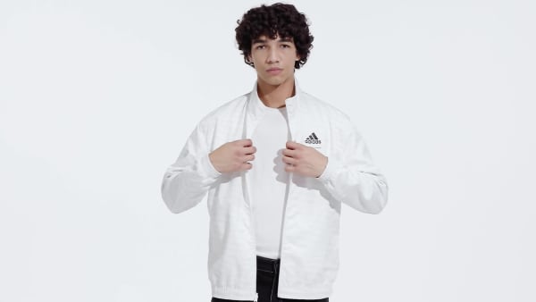 Vit Real Madrid Anthem Jacket