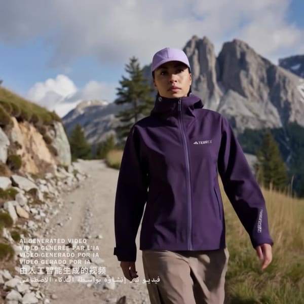 fialová Šiltovka Terrex Climacool 5-Panel Solid