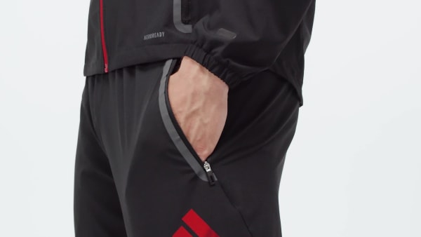 Negro Pantalón Liverpool FC Tiro 25 Competition Vis Tech Travel