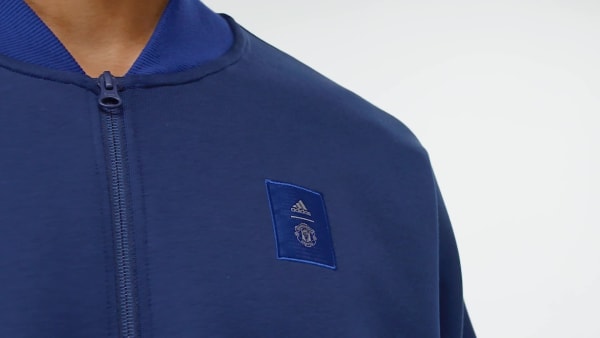 Blu Giacca da allenamento Seasonal Manchester United FC