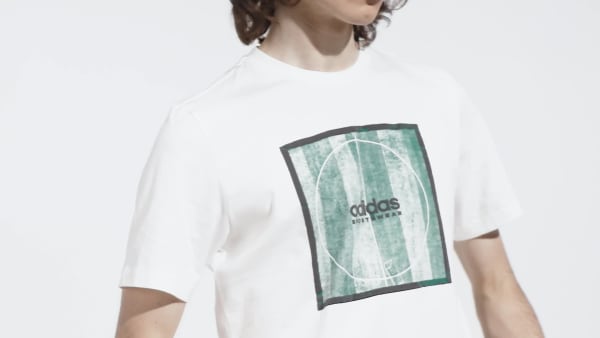 Blanco Camiseta Tiro Box Graphic